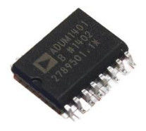 16 พิน SOIC W Tube ADUM1401BRWZ ADI Digital Isolator CMOS 4CH 10Mbps