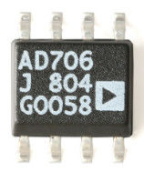 ±18V 8 พิน SOIC NT/R AD706JRZ-REEL ADI ออปแอมป์ , แอมพลิฟายเออร์พลังงานต่ำคู่