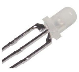 SSL-LX3059GYW LUMEX ไฟ LED Bi สีเขียว / เหลือง 565nm/585nm 3 ขา T 1