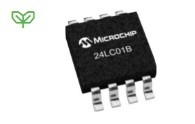 การจัดเก็บข้อมูลหน่วยความจำแฟลช 24LC01B-I / SN, Microchip Serial Eeprom 1K บิต 3.3V / 5V
