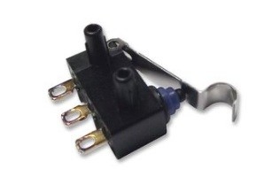D2HW-BR231H สวิตช์ SMD DIP, สวิตช์ Snap Spdt 2A 125VAC 42VDC 0.65N สกรูเมาท์ Solde