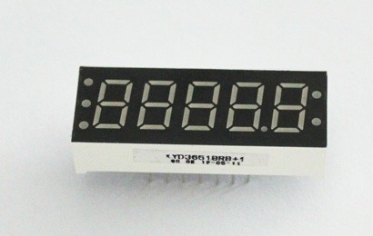 5 ส่วน 0.36 นิ้ว Electronic Digital Display Board, J3561AH HK LED Digital Tube